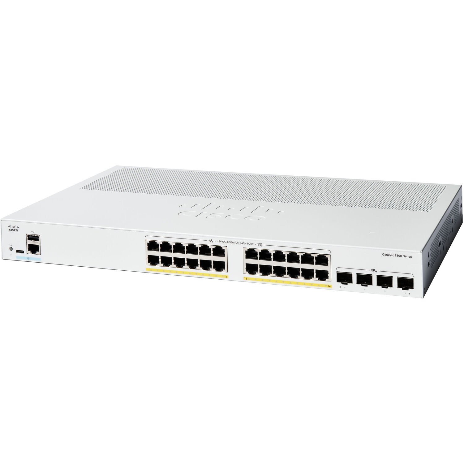 CATALYST 1300 24-PORT GE POE 4X10G SFP