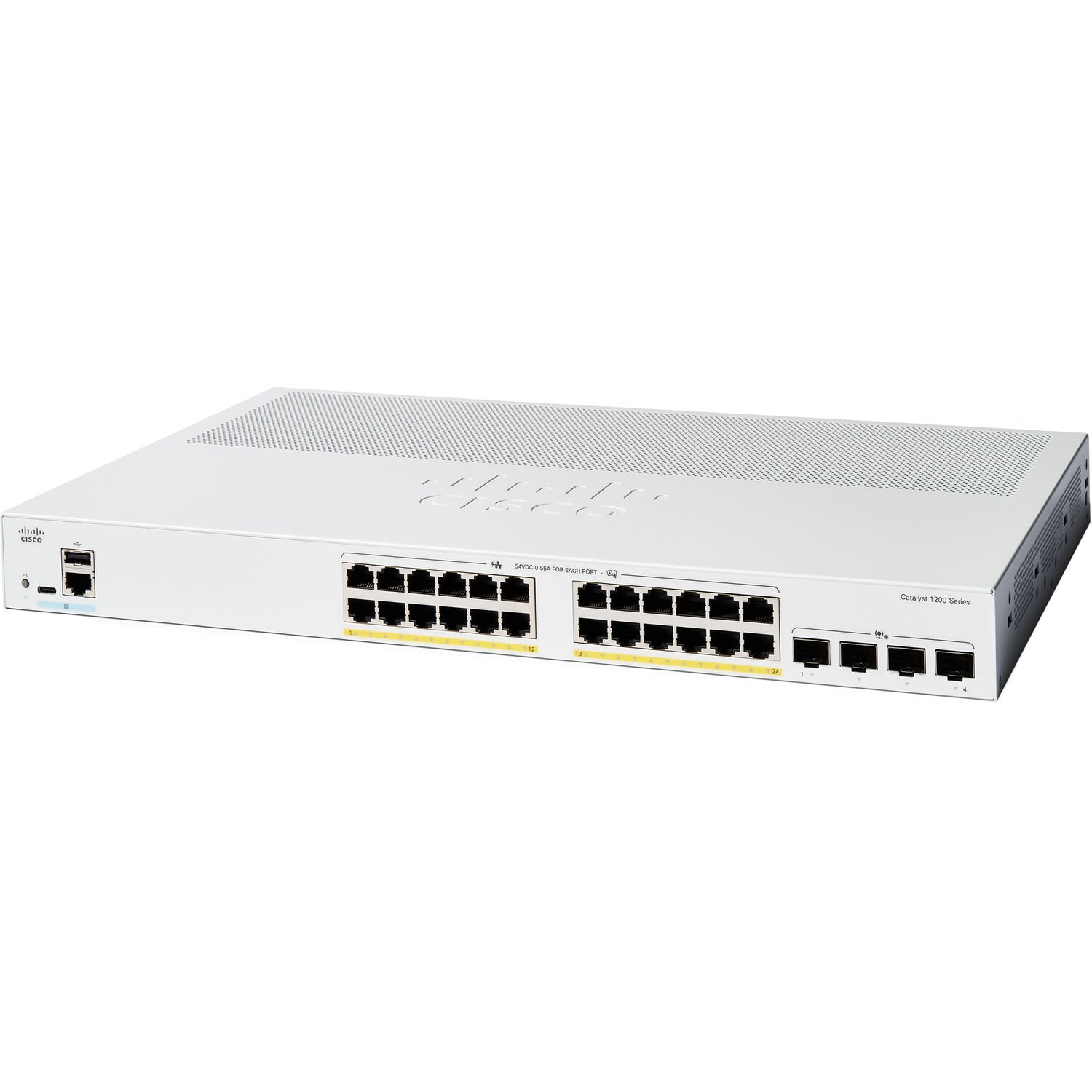 Catalyst 1200 24-port GE PoE 4x10G SFP+