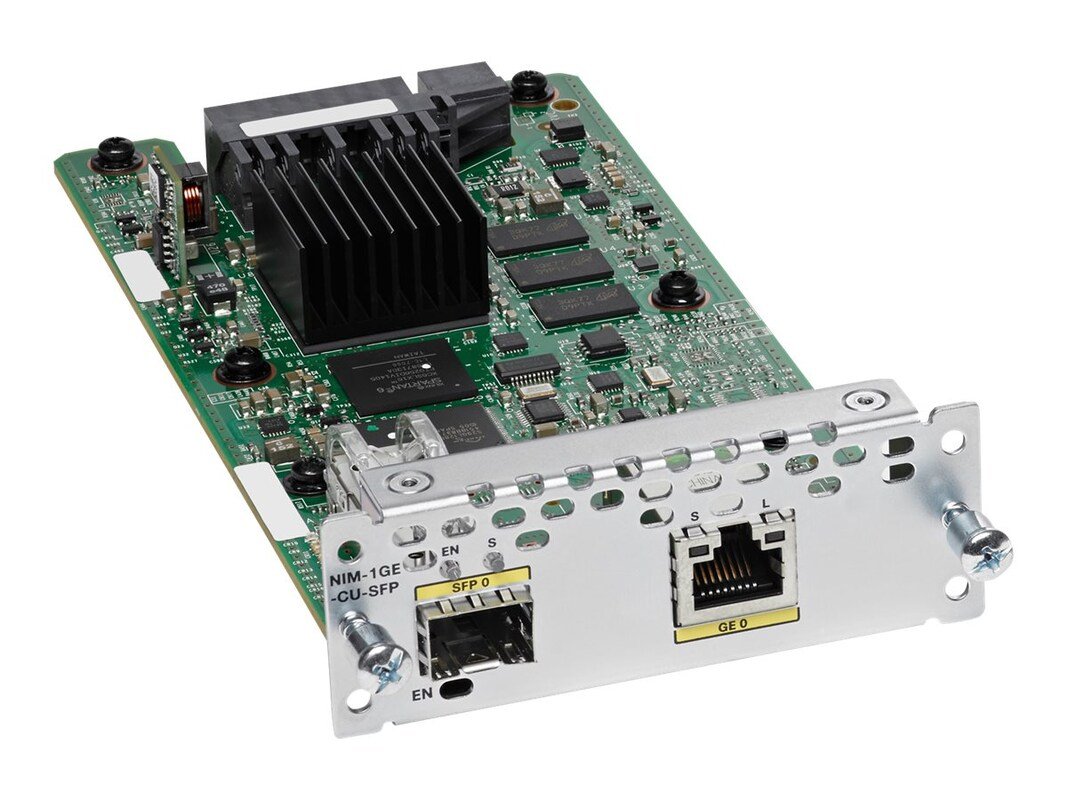 1-PORT GE WAN NIM DUAL-MODE RJ45 SFP