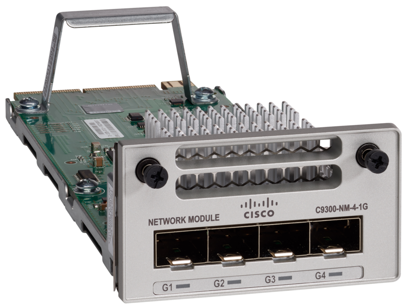 CATALYST 9300 4 X 1GE NETWORK MODULE, SP