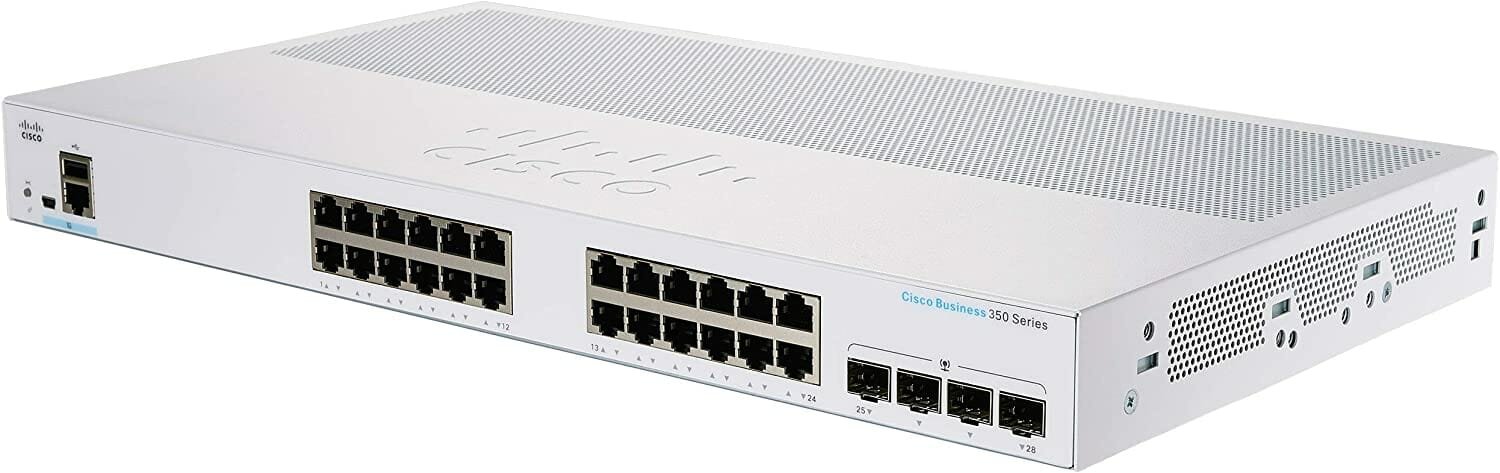 CBS350 MANAGED 24-PORT GE, 4X1G SFP