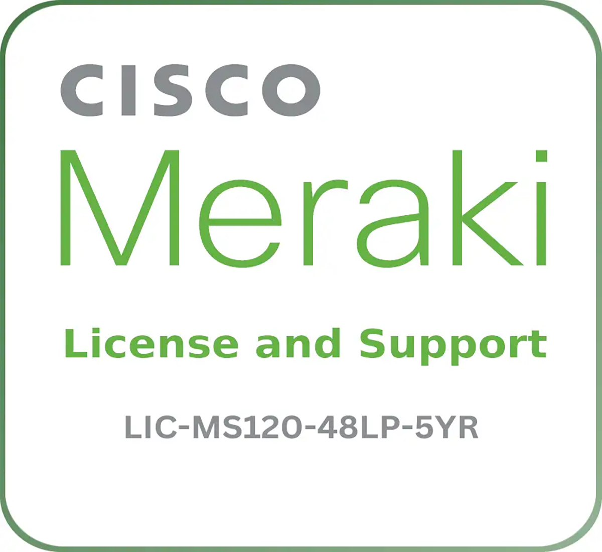MERAKI MS120-48LP ENTERPRISE LICENSE AND