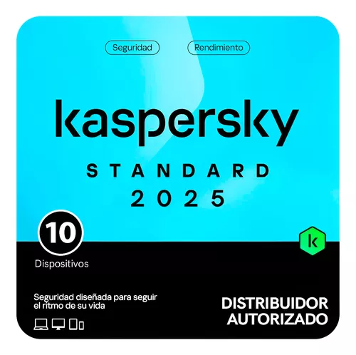 Kaspersky STANDAR ESD 10 Dispositivo 12 Meses Renovacion