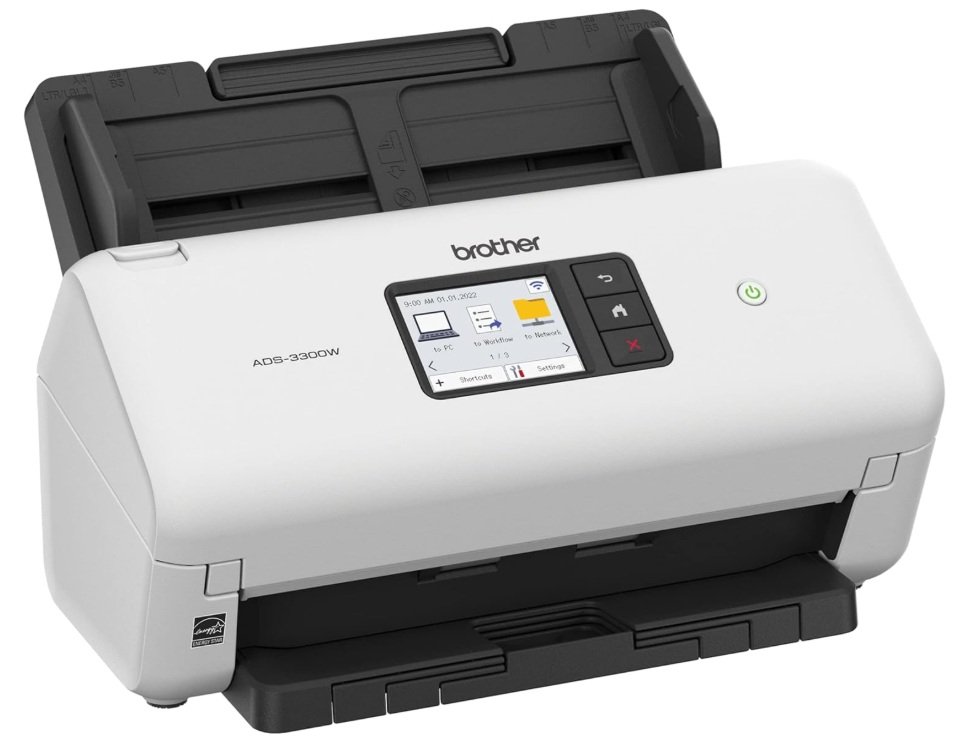 Escáner de superficie plana Brother ADS-3350W