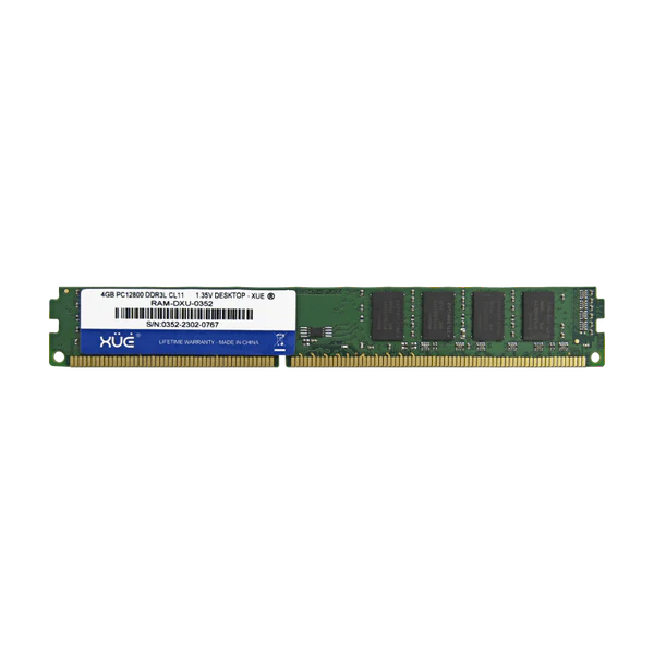 RAM PC DDR3L PC10600 2GB 1333MHZ CL9 1.5V DESKTOP XUE® Garantía 5 Años