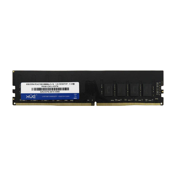 RAM PC DDR4 PC4-21300 8GB 2666MHZ CL19 1.2V 16C DESKTOP XUE® Garantía 5 Años