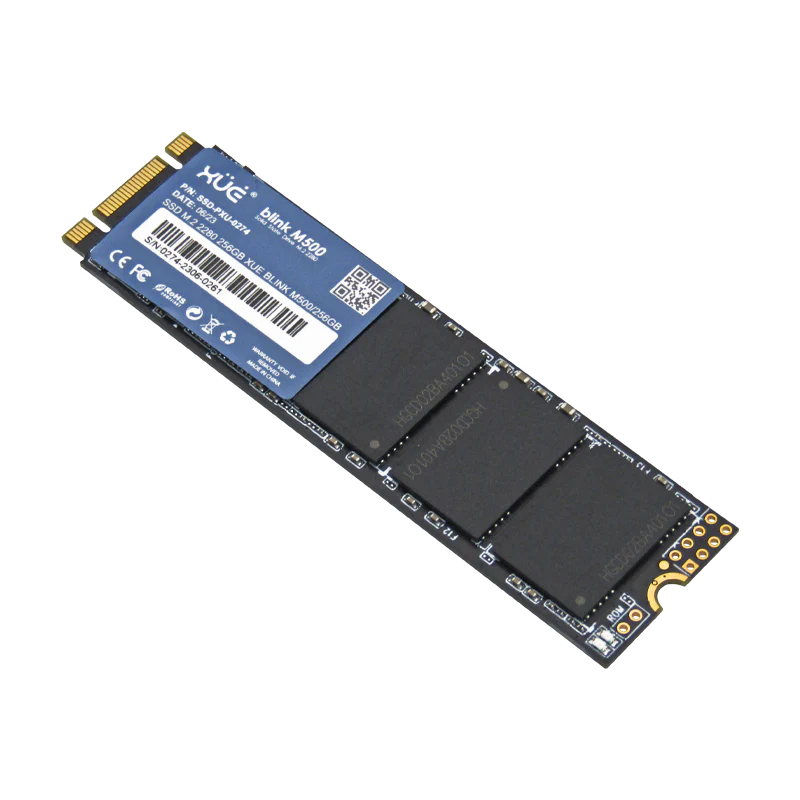 SSD M.2 SATA 2280 256GB XUE® BLINK M500/256GB 520MB/S (Bulk packing) Garantía 3 Años
