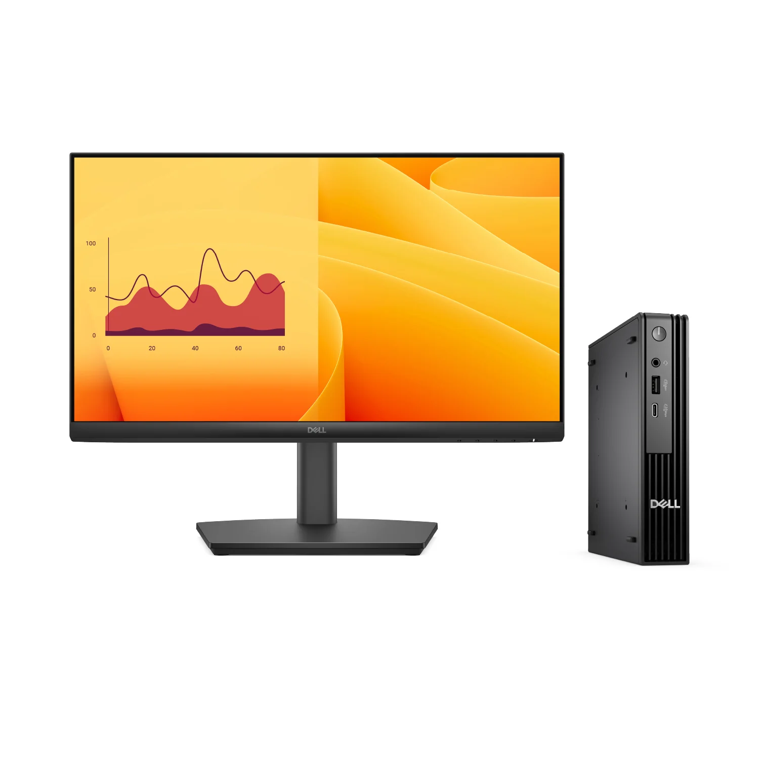 COMBO monitor E2225HSM + DELL PRO QCM1250