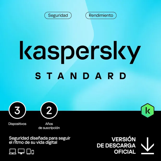 Kaspersky STANDAR ESD 3 Dispositivo 24 Meses Base