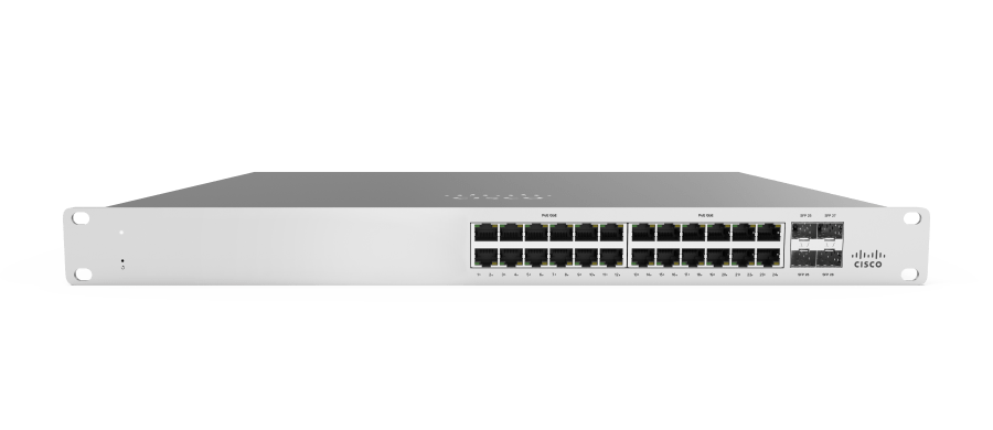 Meraki MS130-24P Cloud Managed 24GE 370W