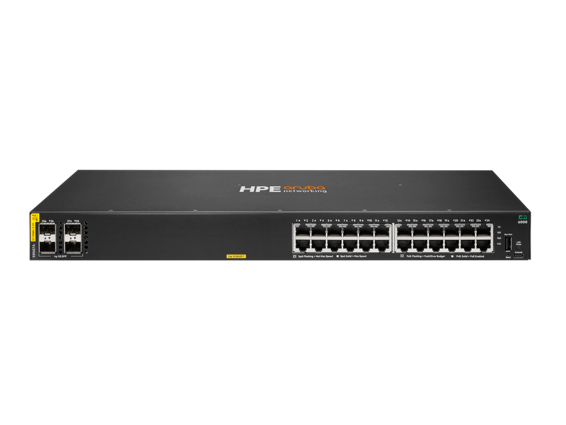 SWITCHING & ROUTING Switches ARUBA R8N87A Aruba 6000 24G Class4 PoE 4SFP 370W Switch