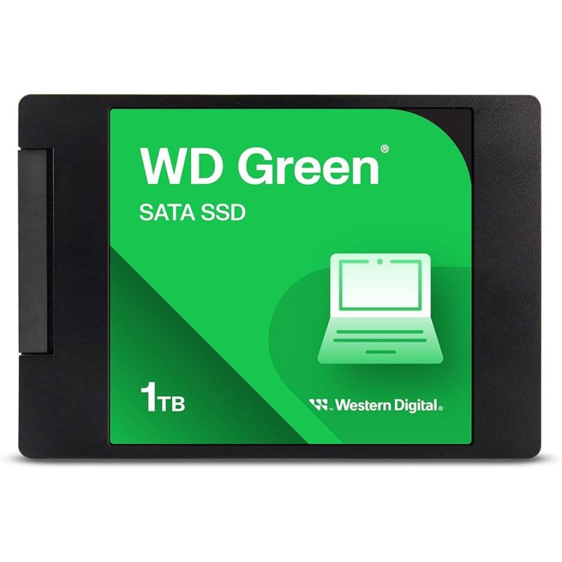 SSD 2.5 1TB SATA WD GREEN 550 MB/S WDS100T3G0A Garantía 3 Años