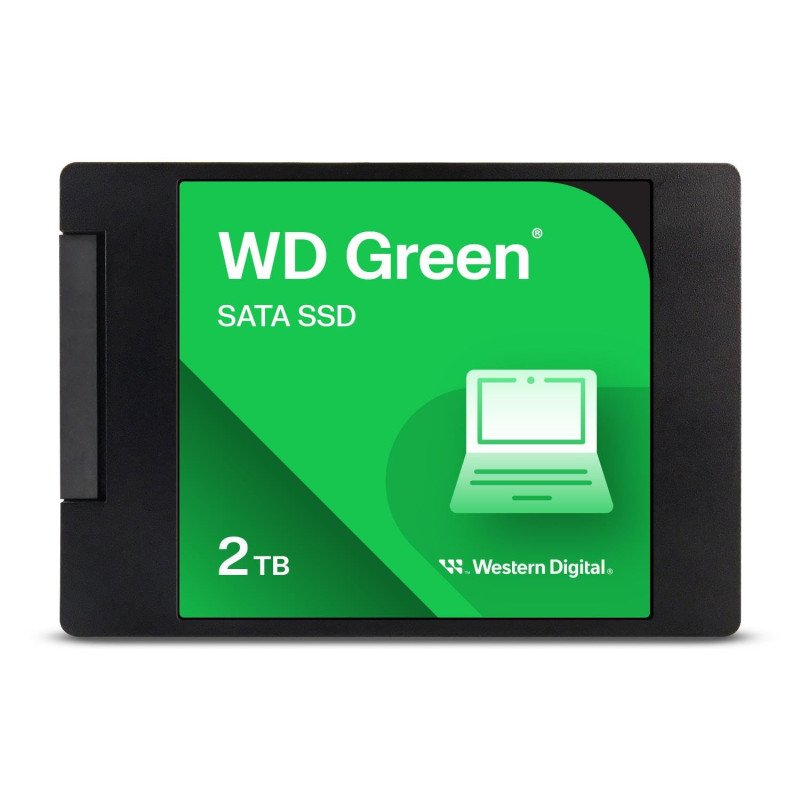 SSD 2.5 2TB SATA WD GREEN WDS200T2G0A 545MB/S Garantía 3 Años