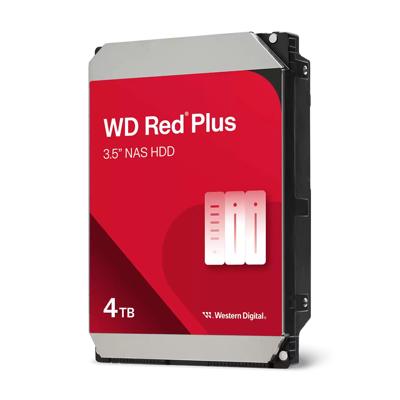 DISCO DURO NAS SATA 3.5 4TB 5400RPM 256MB WD RED PLUS WD40EFPX Garantía 3 Años