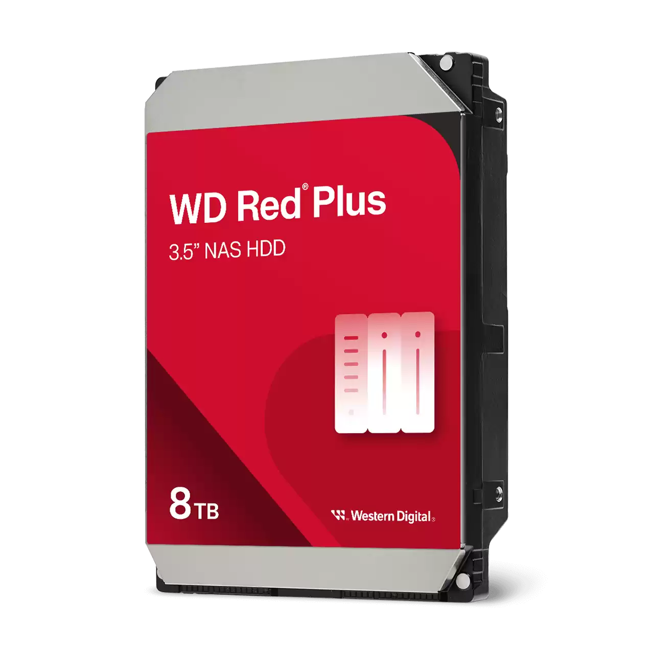 DISCO DURO NAS SATA 3.5 8TB 5640RPM 256MB WD RED PLUS WD80EFPX Garantía 3 Años
